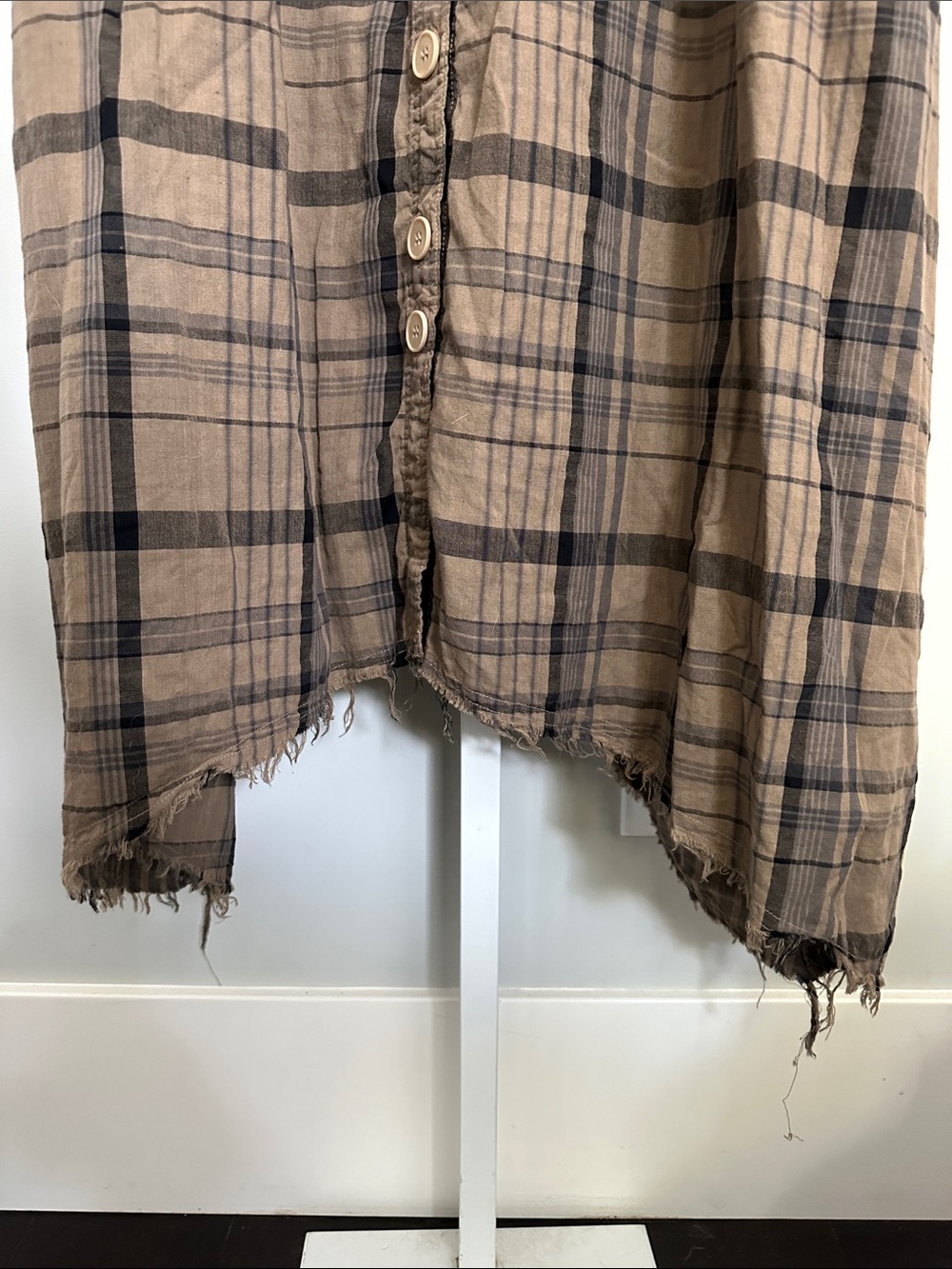 Free People Shades Plaid Dress - Picture 5 of 7